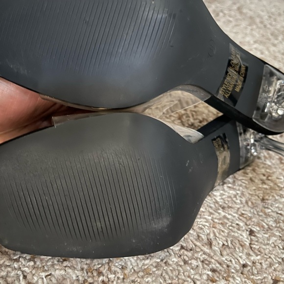 Shoe land Cape Robbin Open Toe High Heel Mule Pumps - Picture 7 of 7